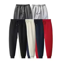 New Plus Size Men's Sweatpants 2XL 3XL Sportswear Elastic Waist